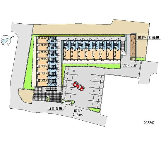 ★手数料０円★座間市南栗原３丁目　月極駐車場（LP）